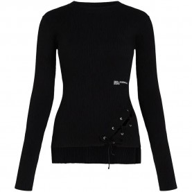 Блуза Karl lagerfeld jeans B3W18009 sweater - Black (Black) блуза,мъжки,пуловери,дамски,пуловери,karl,lagerfeld,jeans,b3w18009,sweater,black,(black)