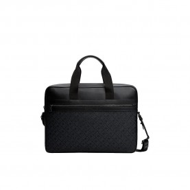 всички,чанти,tommy,hilfiger,monogram,laptop,briefcase,refurbished,black,(black)