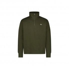 Блуза Lee 112355752 half zip sweatshirt refurbished - Green (Olive Night) блуза,мъжки,пуловери,lee,112355752,half,zip,sweatshirt,refurbished,green,(olive,night)