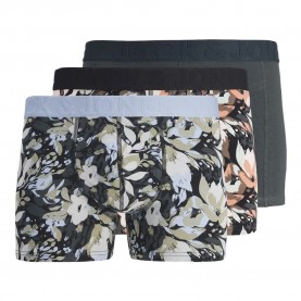 Боксерки Jack & jones Jonah Flower boxers 3 units refurbished - Multicolor (Forest Night / Glacier Lake / Black) боксерки,детско,бельо,jack,&,jones,jonah,flower,boxers,3,units,refurbished,multicolor,(forest,night,glacier,lake,black)