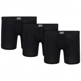 Боксерки SAXX Underwear Vibe Xtra Brief Fly boxers 3 units refurbished - Black (Black) боксерки,мъжко,бельо,saxx,underwear,vibe,xtra,brief,fly,boxers,3,units,refurbished,black,(black)