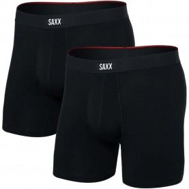 Боксерки SAXX Underwear Vibe Xtra Brief Fly boxers 2 units refurbished - Black (Black) боксерки,мъжко,бельо,saxx,underwear,vibe,xtra,brief,fly,boxers,2,units,refurbished,black,(black)