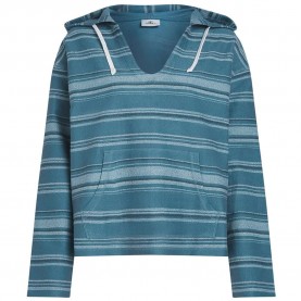 Суичър O´neill Bavaro hoodie - Blue (Blue Stripe) суичър,дамски,блузи,o´neill,bavaro,hoodie,blue,(blue,stripe)