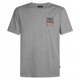 Тениска O´neill Cali short sleeve T-shirt - Grey (Silver Melee) тениска,мъжки,тениски,дамски,тениски,o´neill,cali,short,sleeve,t,shirt,grey,(silver,melee)