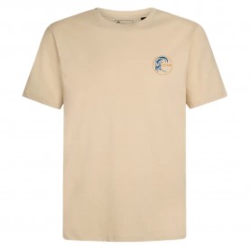 Тениска O´neill O´Riginals Retro Back Print short sleeve T-shirt - Beige (Macaron) тениска,мъжки,тениски,дамски,тениски,o´neill,o´riginals,retro,back,print,short,sleeve,t,shirt,beige,(macaron)