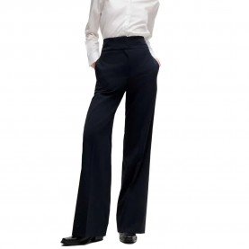 Панталони HUGO Himia pants refurbished - Blue (Dark Blue) панталони,мъжки,панталони,дамски,панталони,hugo,himia,pants,refurbished,blue,(dark,blue)