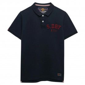 Superdry Vintage Athletic short sleeve polo refurbished - Blue (Eclipse Navy) дамски,блузи,с,яка,мъжки,блузи,с,яка,superdry,vintage,athletic,short,sleeve,polo,refurbished,blue,(eclipse,navy)
