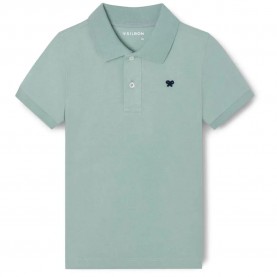 Silbon Racket short sleeve polo - Green (Light Green) дамски,блузи,с,яка,мъжки,блузи,с,яка,silbon,racket,short,sleeve,polo,green,(light,green)
