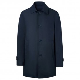 Палто Silbon Short trench coat - Blue (Navy Blue) палто,мъжки,якета,silbon,short,trench,coat,blue,(navy,blue)