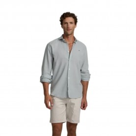 Риза с дълъг ръкав Silbon Sport Linen long sleeve shirt - Grey (Light Green) риза,с,дълъг,ръкав,дамски,ризи,мъжки,ризи,silbon,sport,linen,long,sleeve,shirt,grey,(light,green)
