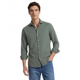 Риза с дълъг ръкав Silbon Sport Textured long sleeve shirt - Green (Green) риза,с,дълъг,ръкав,дамски,ризи,мъжки,ризи,silbon,sport,textured,long,sleeve,shirt,green,(green)