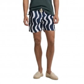 Бански гащета Silbon Waves Bicolor swimming shorts - Blue (Blue) бански,гащета,мъжки,бански,костюми,silbon,waves,bicolor,swimming,shorts,blue,(blue)