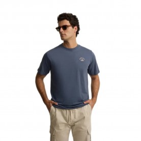 Тениска Silbon Yacht short sleeve T-shirt - Blue (Indigo Blue) тениска,мъжки,тениски,дамски,тениски,silbon,yacht,short,sleeve,t,shirt,blue,(indigo,blue)
