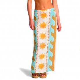 Пола Billabong Tides Call midi skirt - Multicolor (Salt Crystal) пола,дамски,поли,и,рокли,billabong,tides,call,midi,skirt,multicolor,(salt,crystal)