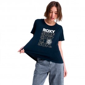 Тениска Roxy ERJZT06095 short sleeve T-shirt - Blue (Anthracite) тениска,мъжки,тениски,дамски,тениски,roxy,erjzt06095,short,sleeve,t,shirt,blue,(anthracite)