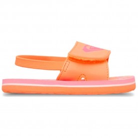 Roxy Finn slides - Orange (White / Orange / Pink) мъжки,джапанки,и,чехли,дамски,сандали,и,чехли,roxy,finn,slides,orange,(white,orange,pink)
