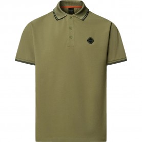 Hackett HM5600216 short sleeve polo - Green (Military Olive Green) дамски,блузи,с,яка,мъжки,блузи,с,яка,hackett,hm5600216,short,sleeve,polo,green,(military,olive,green)