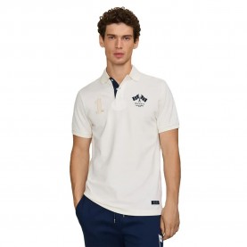 Hackett HM5600229 short sleeve polo - White (Off White) дамски,блузи,с,яка,мъжки,блузи,с,яка,hackett,hm5600229,short,sleeve,polo,white,(off,white)