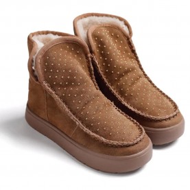 Gioseppo 80049 booties - Brown (Leather) дамски,боти,мъжки,боти,gioseppo,80049,booties,brown,(leather)