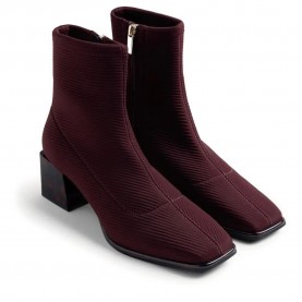 Gioseppo 80115 heel booties - Red (Bordeaux) дамски,боти,мъжки,боти,gioseppo,80115,heel,booties,red,(bordeaux)