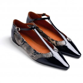 Обувки Gioseppo 80154 shoes - Black (Snake) обувки,дамски,обувки,gioseppo,80154,shoes,black,(snake)