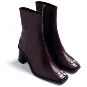 Gioseppo 80162 booties - Red (Bordeaux) дамски,боти,мъжки,боти,gioseppo,80162,booties,red,(bordeaux)