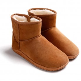 Gioseppo 80957 booties - Brown / Orange (Leather) дамски,боти,мъжки,боти,gioseppo,80957,booties,brown,orange,(leather)