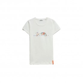 Тениска Salsa jeans 21011512 short sleeve T-shirt - White (Pearl) тениска,мъжки,тениски,дамски,тениски,salsa,jeans,21011512,short,sleeve,t,shirt,white,(pearl)