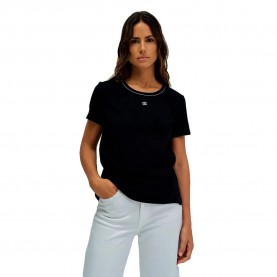 Тениска Salsa jeans 21012153 short sleeve T-shirt - Black (Grey) тениска,мъжки,тениски,дамски,тениски,salsa,jeans,21012153,short,sleeve,t,shirt,black,(grey)