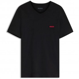 мъжко,бельо,hugo,50566316,red,short,sleeve,base,layer,3,units,black,(black)