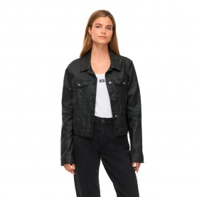 Яке Noisy may Coated Debra jacket - Black (Black) яке,мъжки,якета,дамски,якета,и,палта,noisy,may,coated,debra,jacket,black,(black)