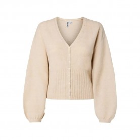 Жилетка Pieces Sally cardigan - Beige (Birch / Melange) жилетка,мъжки,пуловери,дамски,пуловери,pieces,sally,cardigan,beige,(birch,melange)
