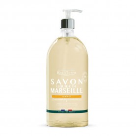 Beauterra Surgras Amande Douce Liquid Soap 1L - Clear (Beige / White) хигиена,тяло,beauterra,surgras,amande,douce,liquid,soap,1l,clear,(beige,white)