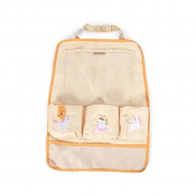 Filibabba Unicorn car seat organizer - Beige (Yellow) други,аксесоари,filibabba,unicorn,car,seat,organizer,beige,(yellow)
