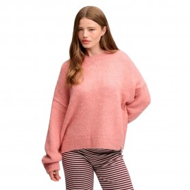 Блуза Superdry Slouchy Brushed sweater - Pink (Burnt Rose) блуза,мъжки,пуловери,дамски,пуловери,superdry,slouchy,brushed,sweater,pink,(burnt,rose)