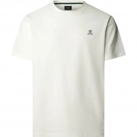 Тениска Hackett HM5000168 short sleeve T-shirt - White (Off White) тениска,мъжки,тениски,дамски,тениски,hackett,hm5000168,short,sleeve,t,shirt,white,(off,white)