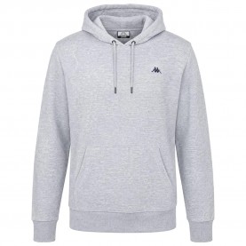 Суичър Kappa Venno hoodie - Grey (Grey High Rise Melange) суичър,мъжки,пуловери,kappa,venno,hoodie,grey,(grey,high,rise,melange)