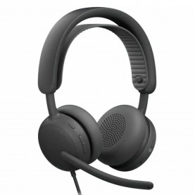 Слушалки Logitech Zone Wired 2 ACCS earphones - Black (Black) слушалки,слушалки,logitech,zone,wired,2,accs,earphones,black,(black)