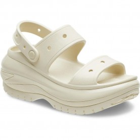 Сандали Crocs Classic Mega Crush sandals refurbished - Beige (Bone) сандали,мъжки,сандали,дамски,сандали,и,чехли,crocs,classic,mega,crush,sandals,refurbished,beige,(bone)