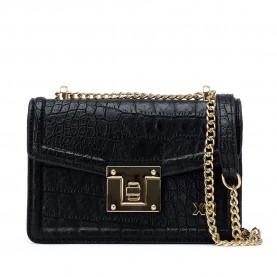 Чанта за през рамо Xti 184655 shoulder bag - Black (Black) чанта,за,през,рамо,всички,чанти,xti,184655,shoulder,bag,black,(black)