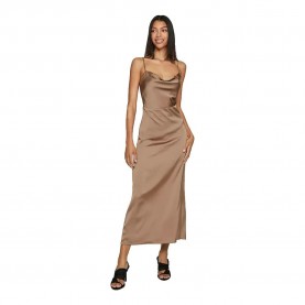 Рокля Vila Ravenna sleeveless midi dress refurbished - Brown (Fossil) рокля,дамски,поли,и,рокли,vila,ravenna,sleeveless,midi,dress,refurbished,brown,(fossil)