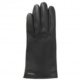 Ръкавици HUGO Beggy 2.0 10265550 RED gloves - Black (Black) ръкавици,ръкавици,шапки,и,шалове,hugo,beggy,2.0,10265550,red,gloves,black,(black)