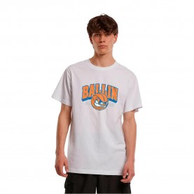 Тениска Mister tee Ballin Bold short sleeve T-shirt - White (White) тениска,мъжки,тениски,дамски,тениски,mister,tee,ballin,bold,short,sleeve,t,shirt,white,(white)