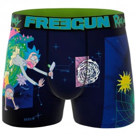 Боксерки Freegun Rick And Morty II boxers - Blue (Blue / Multicolor) боксерки,мъжко,бельо,freegun,rick,and,morty,ii,boxers,blue,(blue,multicolor)