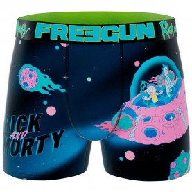 Боксерки Freegun Rick And Morty III boxers - Blue (Blue / Multicolor) боксерки,мъжко,бельо,freegun,rick,and,morty,iii,boxers,blue,(blue,multicolor)