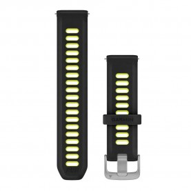 Garmin 20 mm quick release strap - Black (Black / Amp Yellow) електро,garmin,20,mm,quick,release,strap,black,(black,amp,yellow)