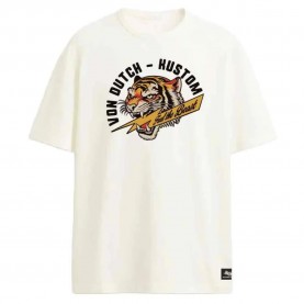 Тениска Von dutch VD/1/H/TR/TIG/E short sleeve T-shirt - White (White) тениска,мъжки,тениски,дамски,тениски,von,dutch,vd,1,h,tr,tig,e,short,sleeve,t,shirt,white,(white)