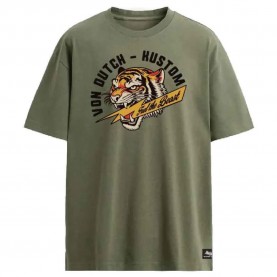 Тениска Von dutch VD/1/H/TR/TIG/K short sleeve T-shirt - Green (Khaki) тениска,мъжки,тениски,дамски,тениски,von,dutch,vd,1,h,tr,tig,k,short,sleeve,t,shirt,green,(khaki)