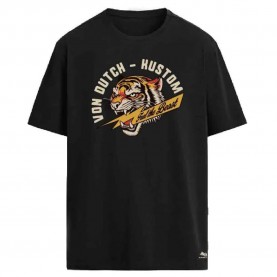 Тениска Von dutch VD/1/H/TR/TIG/NR short sleeve T-shirt - Black (Black) тениска,мъжки,тениски,дамски,тениски,von,dutch,vd,1,h,tr,tig,nr,short,sleeve,t,shirt,black,(black)