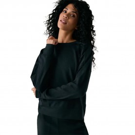 Блуза Lolë Flow sweatshirt - Black (Black) блуза,дамски,блузи,lolë,flow,sweatshirt,black,(black)